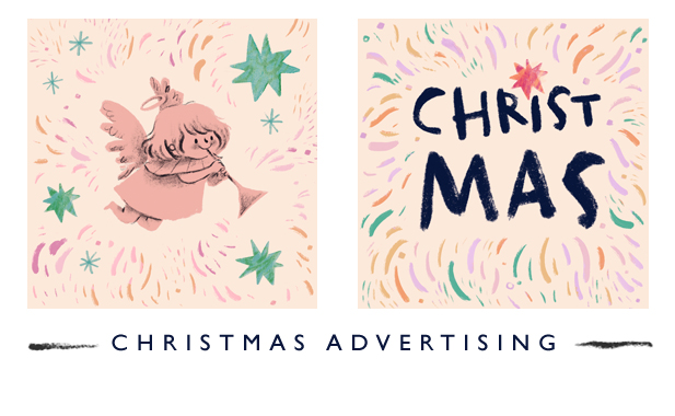 Christmas promotional advertising for a Brighton C of E Church